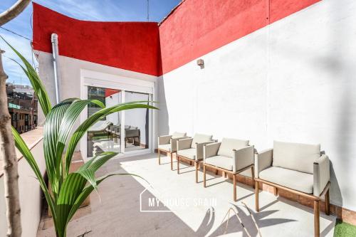 MyHouseSpain - Terraza privada junto al Bernabéu