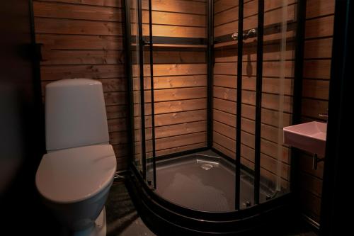 Koupelna v ubytování Yllas Cabin for Work, Ski and Relax