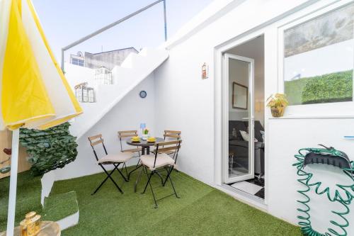 Αίθριο ή υπαίθριος χώρος στο Charming 4-bedroom House with terrace