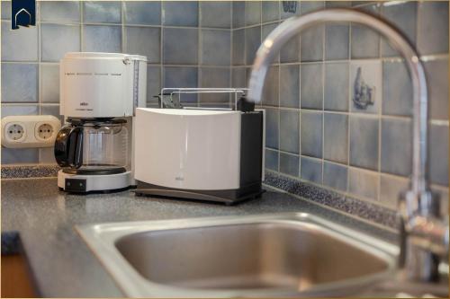 Køkken eller tekøkken på Ferienhaus Janina Ferienhaus Janina