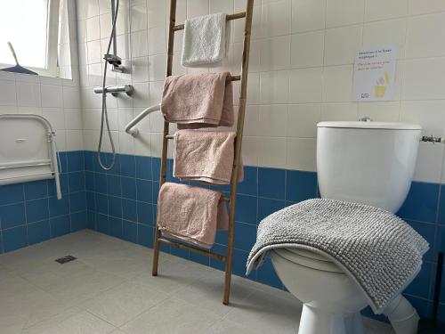 Koupelna v ubytování Gite Au fil de l'eau