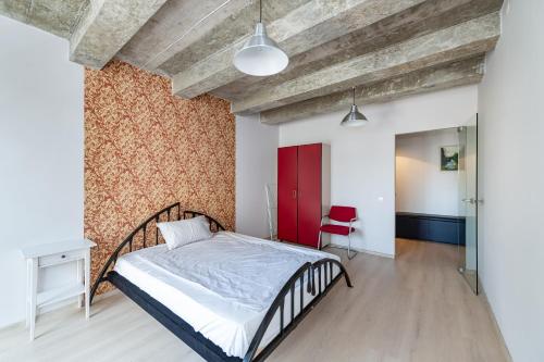 Postel nebo postele na pokoji v ubytování Apartment Accent by Polo Apartments