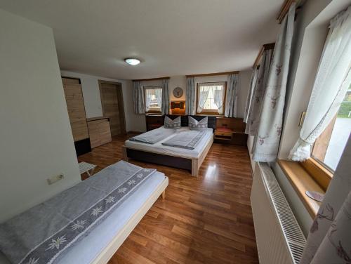 Postel nebo postele na pokoji v ubytování Lipperhof