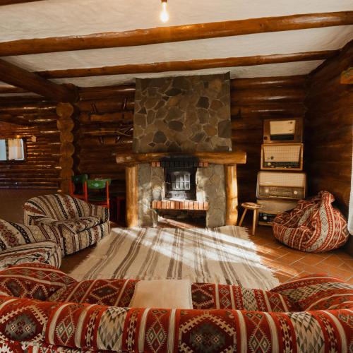 Postel nebo postele na pokoji v ubytování Casa de sub Sipote