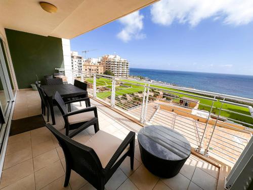 Γενική θέα στη θάλασσα ή θέα στη θάλασσα από  αυτό το διαμέρισμα