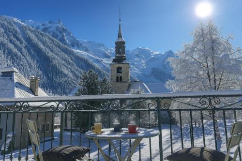 Magical balcony on the Alps cozy alpine charm