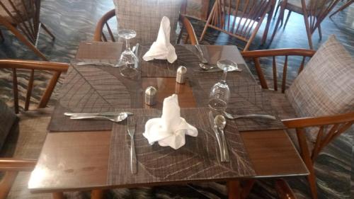 Un lugar para sentarse en Africana Hotel & Spa