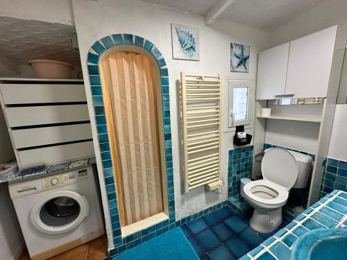 Koupelna v ubytování Petite maison indépendante