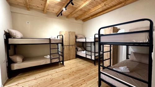 Hostel Vila H 객실 침대