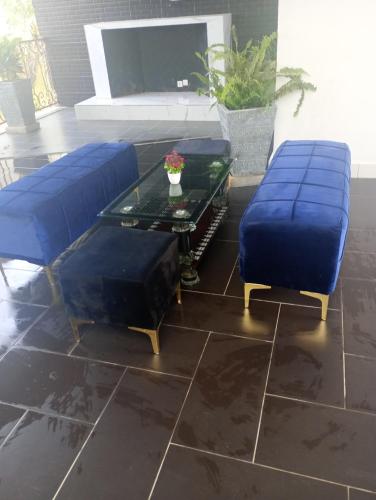 Posezení v ubytování MAISON Khadija Abibatou