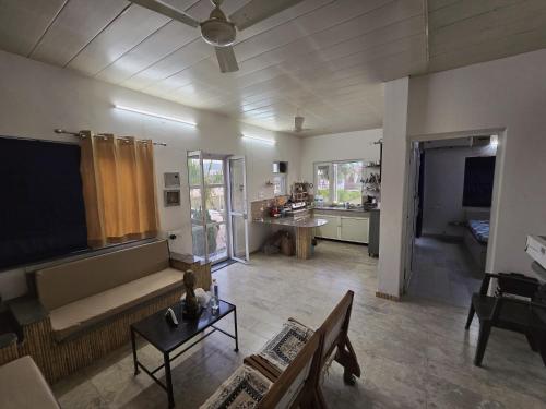 Posezení v ubytování H M farm