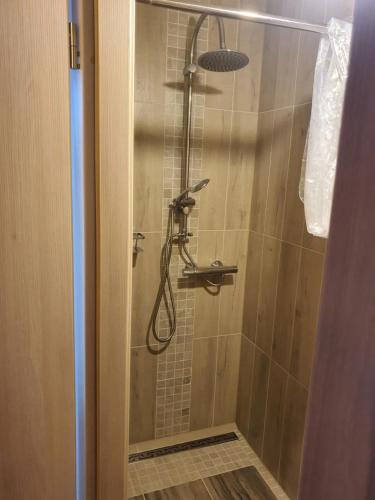 Koupelna v ubytování Zimmervermietung Voth