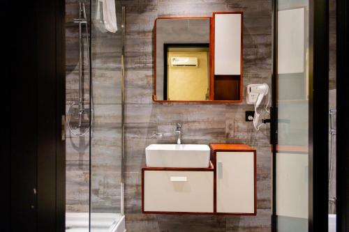 Koupelna v ubytování Haidisla Apartments Abuja