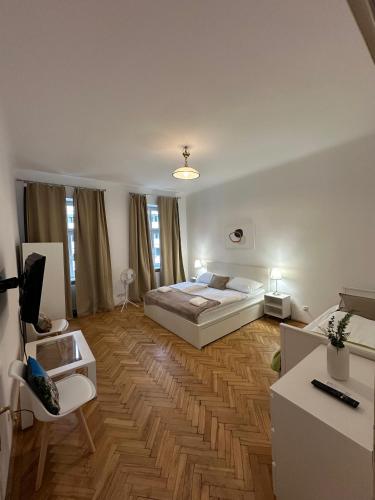 Stylish shared Apt for Longstays Margareten, Up to 5P