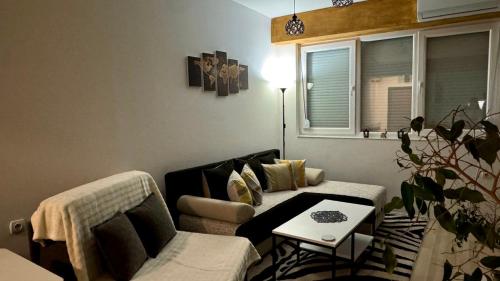 Posezení v ubytování Dinjas place