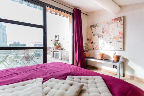 Urban loft with terrace downtown