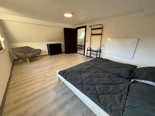 Postel nebo postele na pokoji v ubytování Ferienhaus Ailsbach