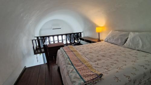 Postel nebo postele na pokoji v ubytování Refúgio Laguna