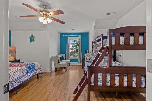 Postel nebo postele na pokoji v ubytování Hum Dinger