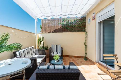 Modern with Terrace - 1Bedroom 1Bath - Chamberí