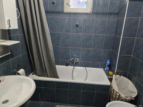 Koupelna v ubytování Sena