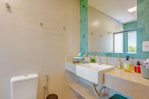 Ένα μπάνιο στο SA16 Excelente Casa 4 Suítes com Piscina - Sauípe