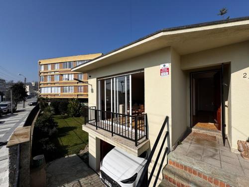 Bangunan di mana terletaknya rumah percutian