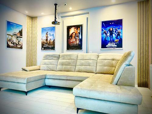 Kino na łące apartament z jacuzzi i prywatną salą kinową
