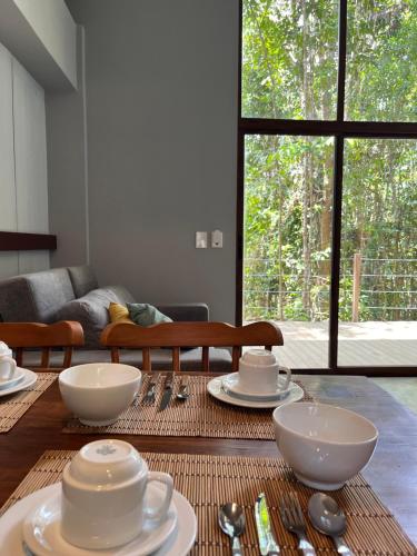 Zona de estar de Itacaré Ecolodge