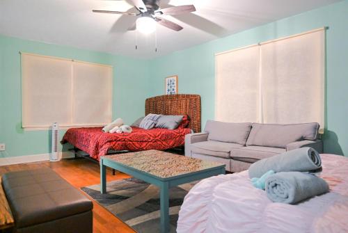 O zonă de relaxare la New Bern Downtown