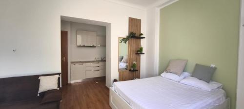 Postel nebo postele na pokoji v ubytování Casa simone Ariston