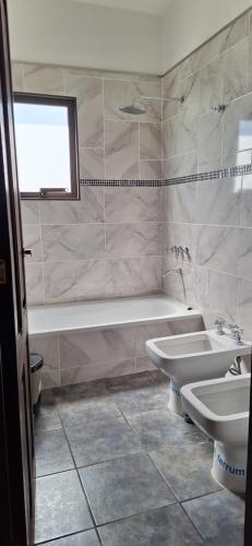 Koupelna v ubytování El Tipal