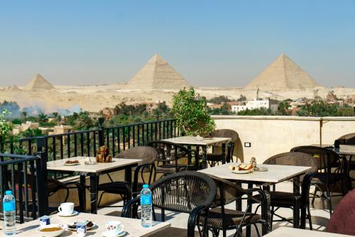 Sand pyramids hotel