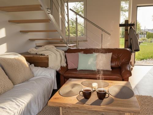 Posezení v ubytování Nuka House - Teatr Natury z Jacuzzi