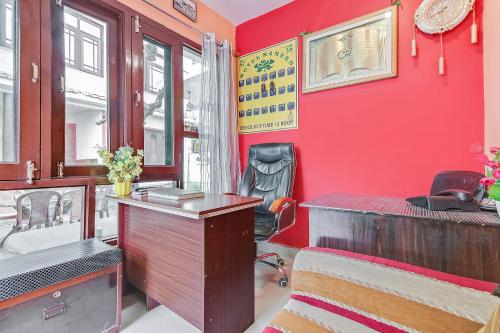 Posezení v ubytování Hotel O Hameed