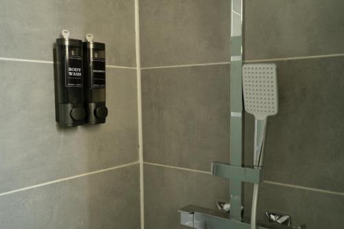 Koupelna v ubytování Hôtel Sofiane