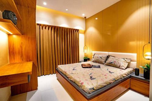 Una cama o camas en una habitación de Swati Homestays