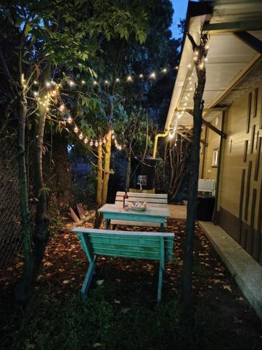 Κήπος έξω από το Encantadora tiny house en Cajicá campestre