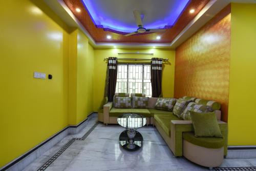 Χώρος καθιστικού στο Hotel O Pinnacle Auberge