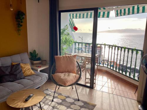 Balkón nebo terasa v ubytování The view will convince you!