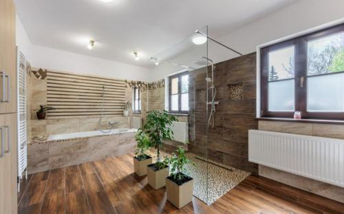 Ένα μπάνιο στο V Domečku Jáchymov