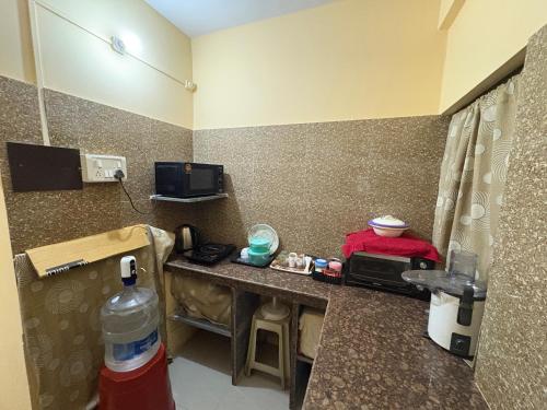 Η κουζίνα ή μικρή κουζίνα στο Dipsikha