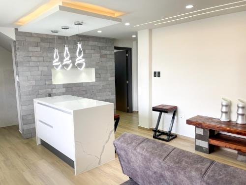 Kuchyň nebo kuchyňský kout v ubytování Casa Uldita