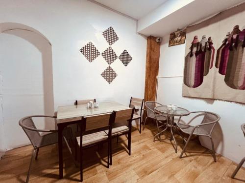 Χώρος καθιστικού στο Pakari wasi inn