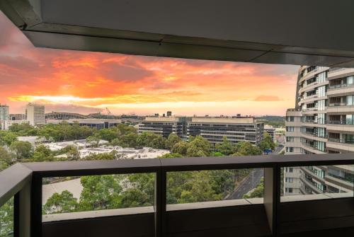 Een algemene foto van Sydney of een uitzicht op de stad vanuit het appartement
