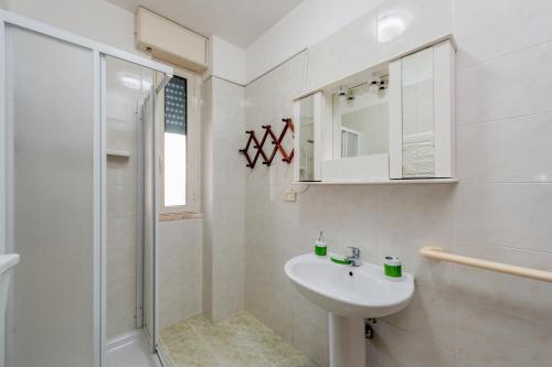 Koupelna v ubytování Carlo