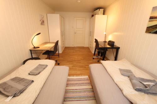 Posezení v ubytování Beautiful view, good location, 2 beds, 1 bedroom