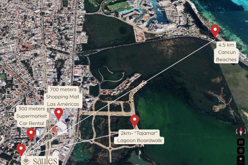 ホテルの近くで見られる自然の景観