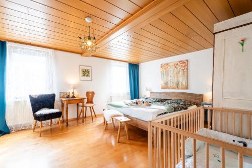 Alte Schmiedeにあるベッド