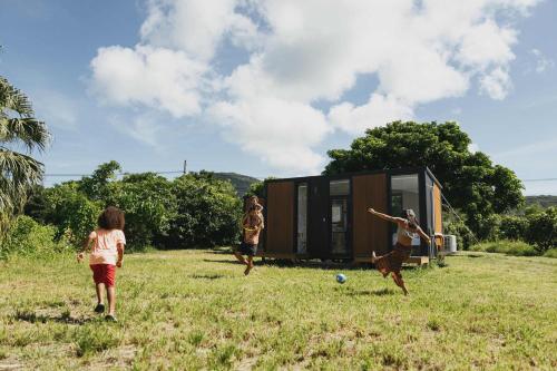 Majutusasutuse Happy Farmer House X by Tiny Away külastajad